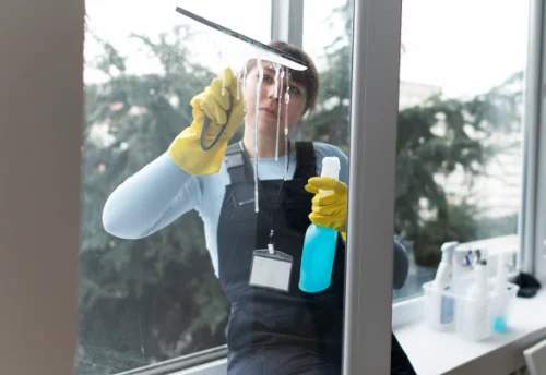 Nettoyage de vitres intérieures et extérieures à Mariac